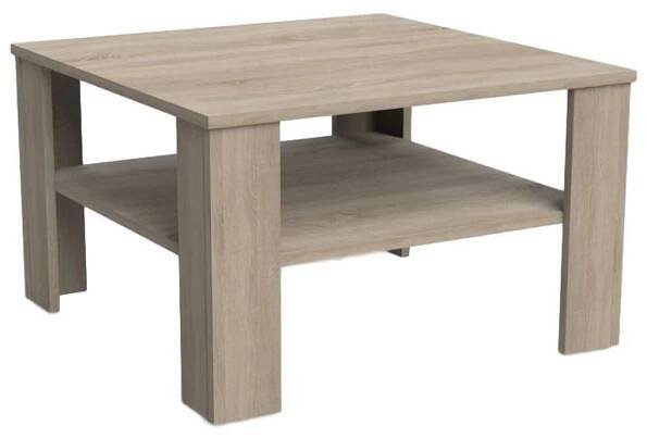 Konferenční stolek TINA 70x70 cm dub sonoma
