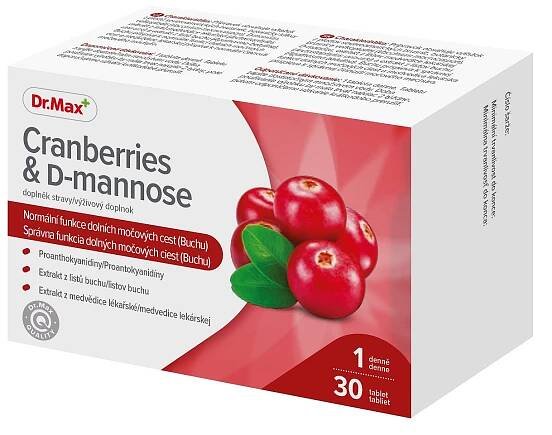 Dr.Max Cranberries & D-mannose 30 tablet