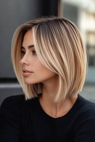 Pin by Genie Gebauer on Hair & makeup & nails in 2025 | Hair cuts, Bob hairstyles, Thick hair styles