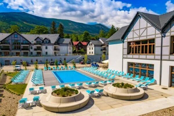 Pobyt v polských Krkonoších: Karpacz v Artus Resortu *** s polopenzí, 2 bazény, 4 saunami a masáží + fitness