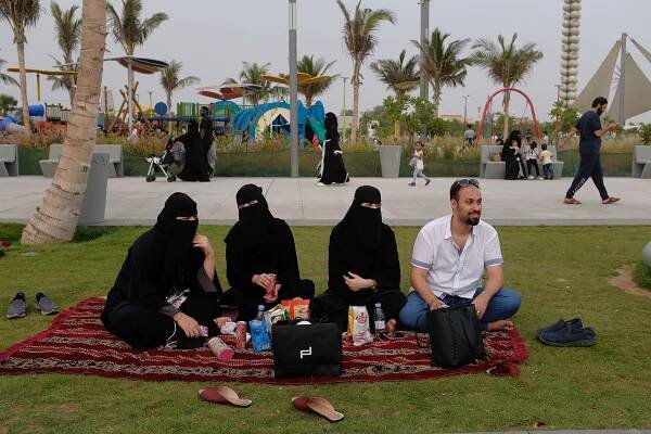 Growing up, Mohammed couldn't understand why men were allowed to wear comfortable clothing while women were subjected to an all black hijab.