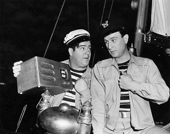 Lou Costello, Bud Abbott - Pardon My Sarong - Z natáčení