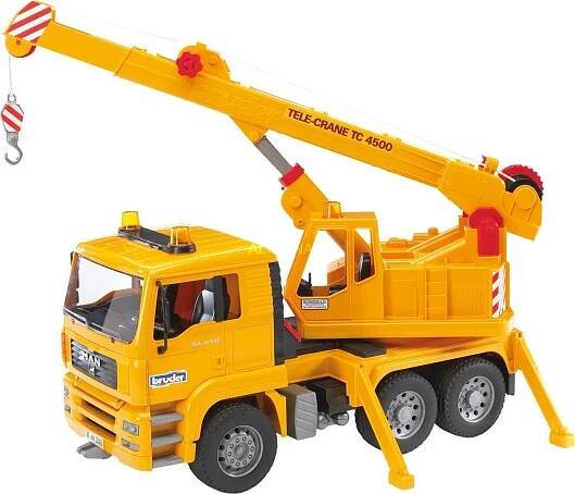 Bruder Nákladní auto MAN jeřáb stavební