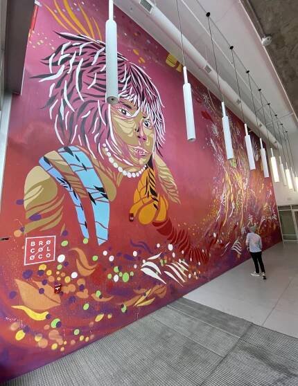 Mural Artist in Charleston SC | Rope Art Design | BROCOLOCO