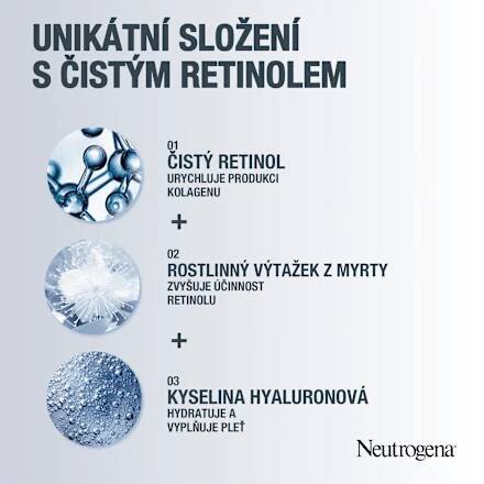 Retinol Boost oční krém Neutrogena