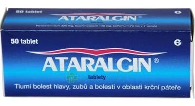 ATARALGIN POR 325MG/130MG/70MG TBL NOB 50