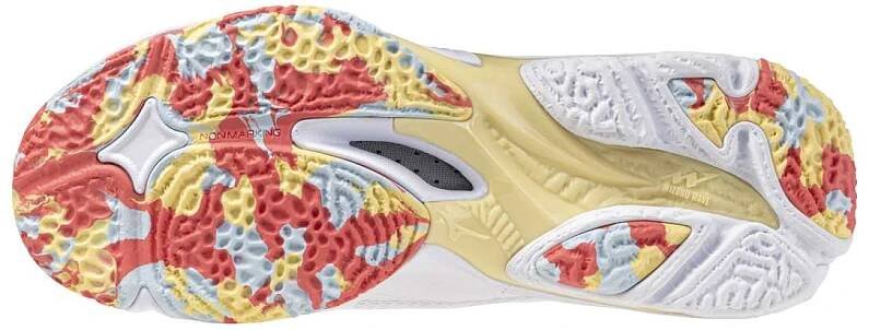 Mizuno Wave Lightning Z8 W white / calypso coral / pale banan - Runsport.cz
