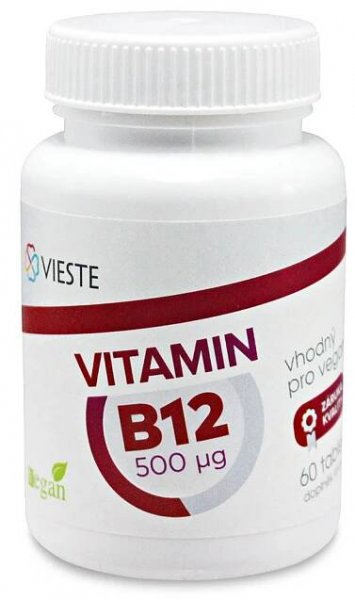 Vieste Vitamin B12 500 μg 60 tablet