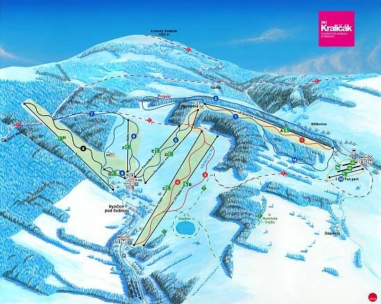 SKI areály – Chalupa Pod lípou