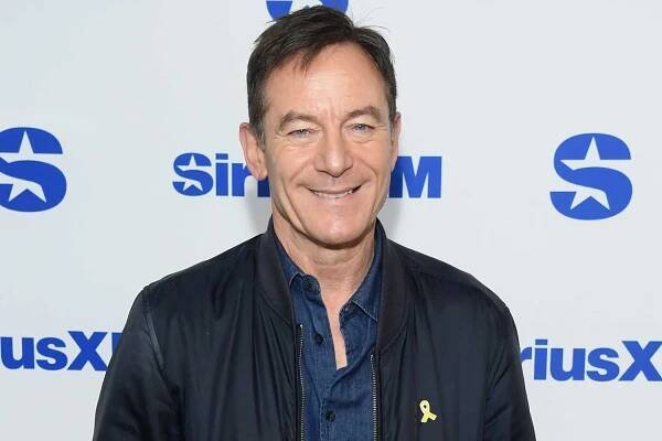 Jason Isaacs visits SiriusXM Studios on April 09, 2025 in New York City
