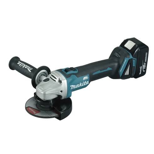 Makita DGA504RTJ- aku úhlová bruska 125mm Li-ion LXT 18V/5,0Ah,Makpac
