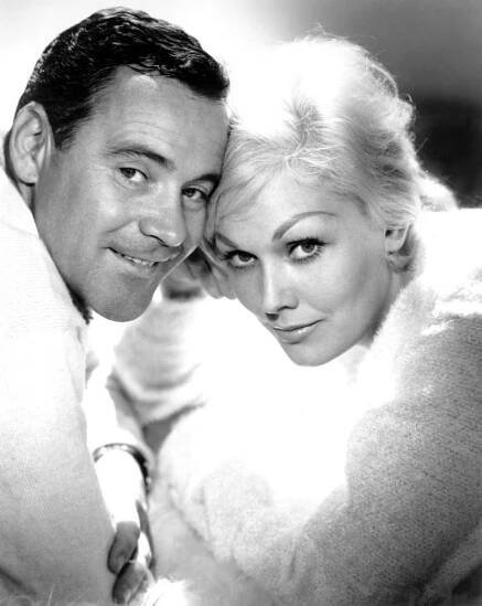 NOTORIOUS LANDLADY, Jack Lemmon, Kim Novak, 1962