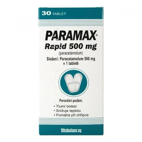 PARAMAX Rapid 500 mg 30 tablet