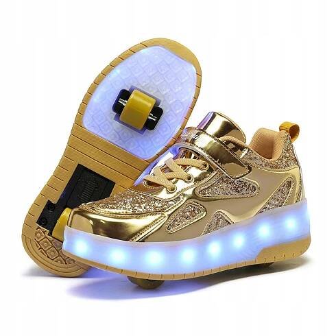 Kolečkové Brusle Heelys, neviditelné dívčí boty na kolečkách