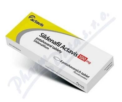 Sildenafil Actavis 100mg tbl.flm.8