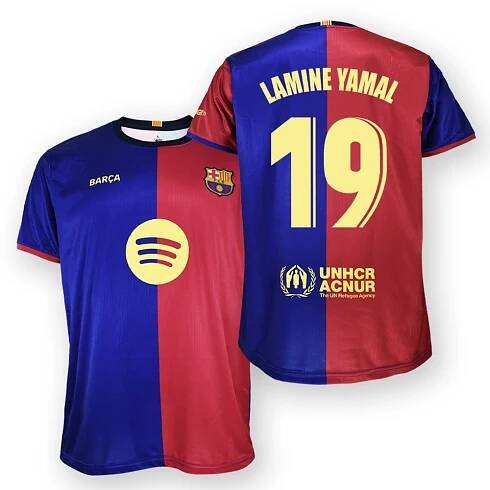 BARCELONA FC Replika dresu 24/25 Home Yamal - vel. XXL