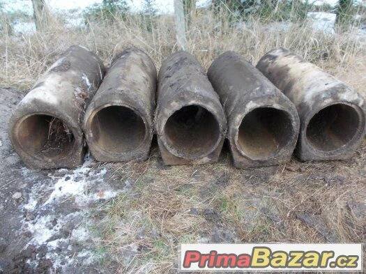 Betonové pancéřové roury průměr 300 mm, délka 1 m. Sbazar Jindřichův Hradec