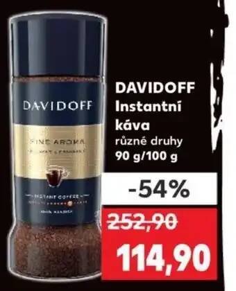 Kaufland DAVIDOFF Instantní Κάνα nabídka