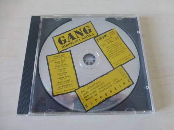 HUDEBNÍ CD - GANG MIROSLAVA SAIDLA - Hudba na CD