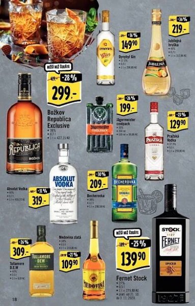 Rum Republica Exclusive Božkov v akci Albert od 21.10.2020