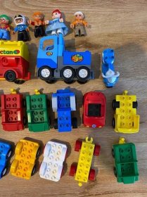 Lego DUPLO vozidla, figurky, zvířata - Hračky