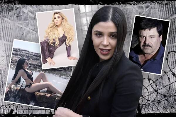 Emma Coronel Aispuro — the wife of Joaquín "El Chapo" Guzmán — has been sentenced to three years in prison, which will be a big change from her glamorous life.