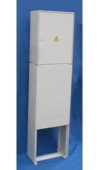 Elektroměrový rozvaděč DCK ER212/NKP7P šedý pro ČEZ, E.ON 230V/400V