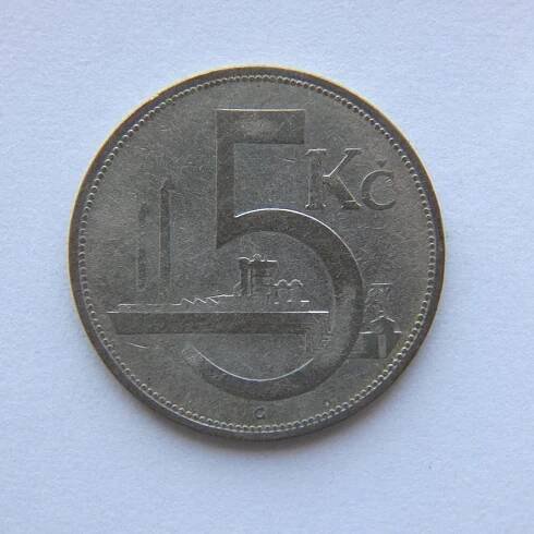 5 Kč - 1931