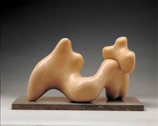 Barbara Hepworth, ‘Large and Small Form’, 1934, Sculpture, White alabaster, Tate Britain