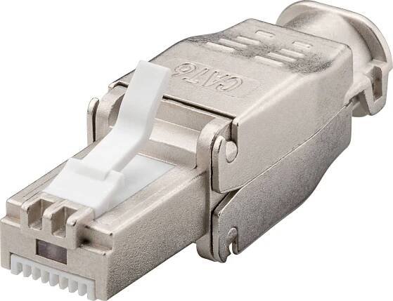 TRU COMPONENTS CAT 6a, 1610346, zástrčka RJ45, RJ45, CAT 6A, piny:8P8C, 1 ks