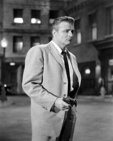 APPOINTMENT WITH A SHADOW, Brian Keith, 1957