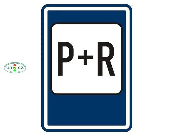 Dopravní Značka IP13d Parkoviště P+R