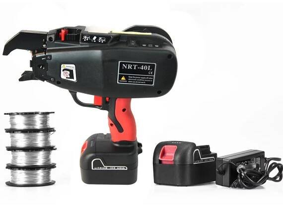 rebay tying machine with 4ocs wire cils and 2pcs batteries