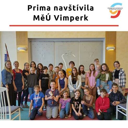 Prima navštívila MěÚ Vimperk | Všeobecné a sportovní gymnázium, Vimperk, Pivovarská 69