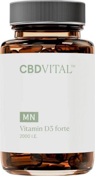 CBD VITAL Reishi & Cordyceps, 60 kapslí