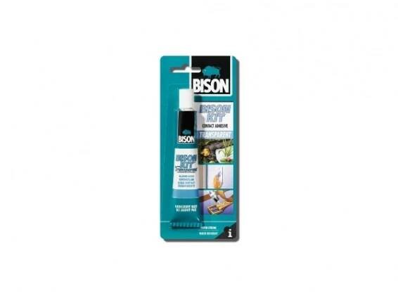 Bison Kit Transparent 50ml blistr - Kontaktní lepidlo čiré