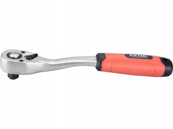 Tvarovaná ráčna 3/8" - 208 mm/45z. EXTOL PREMIUM za 355 Kč - Ráčny