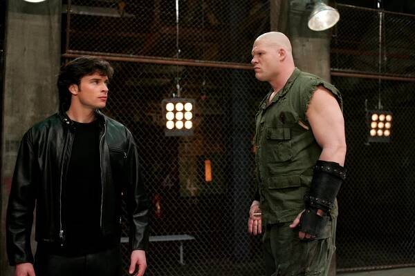 Smallville - Zápas - Z filmu - Tom Welling, Glenn Jacobs