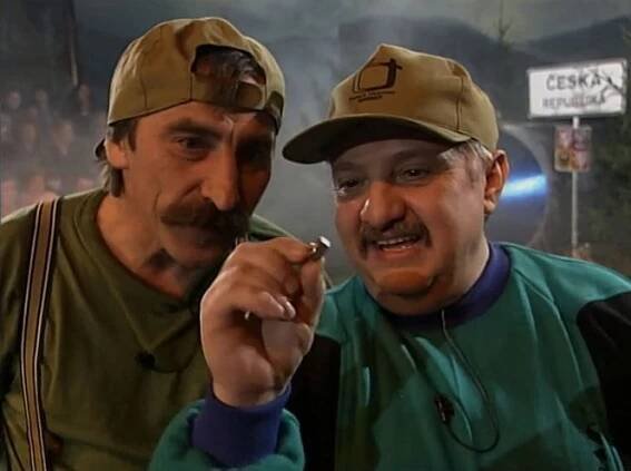 Na státní hranici - Z filmu - Pavel Zedníček, Marián Labuda st.