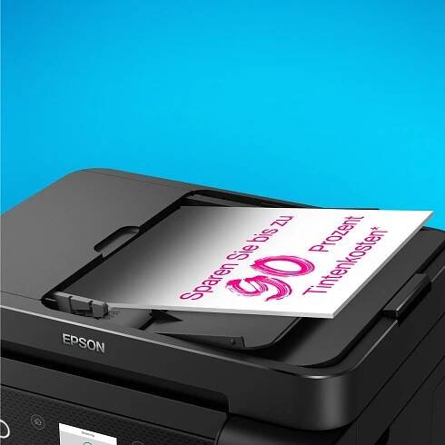 Epson EcoTank ET-3850 multifunkční tiskárna A4 tiskárna, skener, kopírka ADF, USB, Wi-Fi, Tintentank systém, duplexní, L