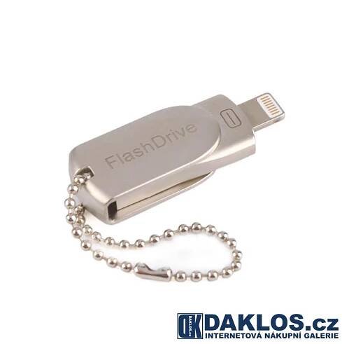 Mini USB Flash disk OTG 8 GB pro IOS iPhone / iPad / iPod - kovová