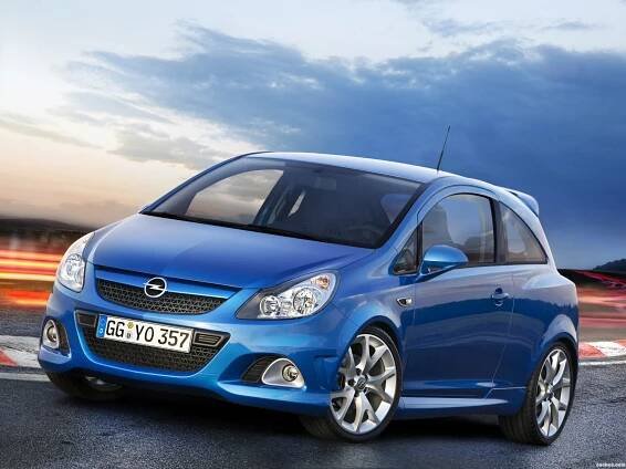 Opel Corsa Opc automobil a modelové roky