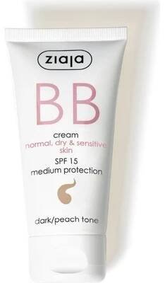 Ziaja BB krém normální suchá citlivá pleť tmavý spf15 50 ml od 120 Kč - Heureka.cz