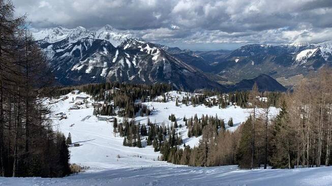 Ski areál Hinterstoder nabízí perfektní sjezdovky