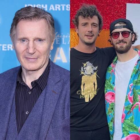 Meet Liam Neeson’s sons, Micheál and Daniel: they still take inspiration from the Taken star’s late wife Natasha Richardson, but what about his friendship with his Naked Gun co-star, Pamela Anderson?