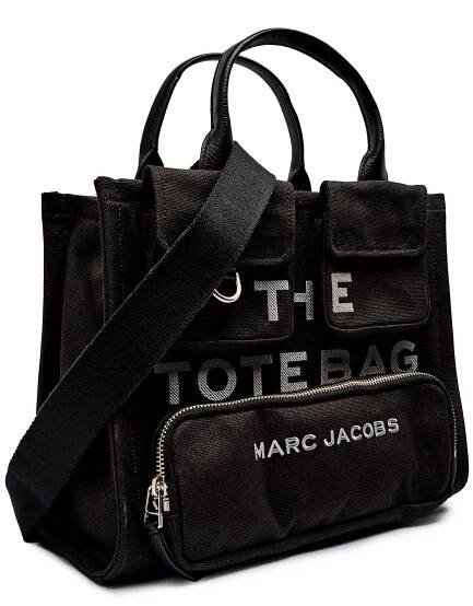 Kabelka shopper The Cargo Canvas Medium Tote Bag Marc Jacobs | černá 2P5HTT007H03
