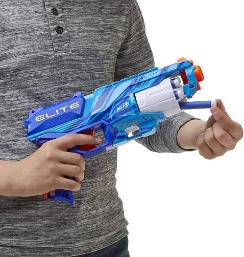 NERF Elite Disruptor Blaster rotační buben s 6 šipkami Hasbro F2697 Značka NERF