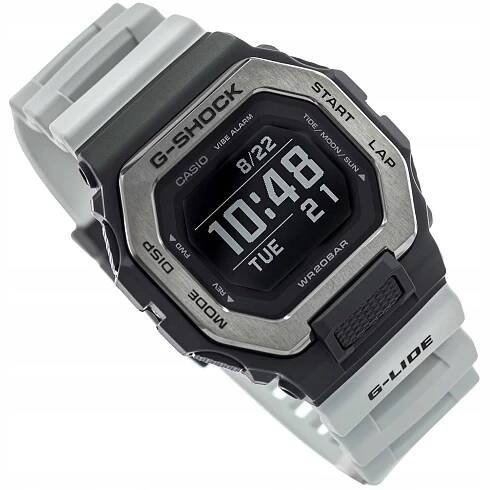 PÁNSKÉ HODINKY CASIO GBX-100TT-8ER-SHOCK ŠEDÁ