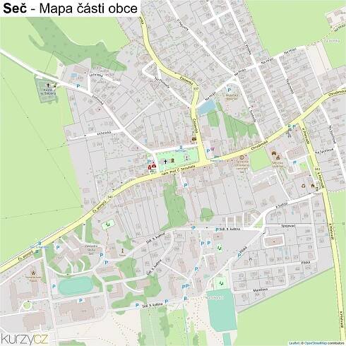 Seč - mapy | Kurzy.cz