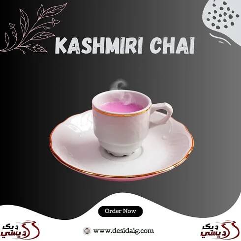 kashmiri chai(pink tea) daig